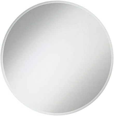 Modern 32 in. Contemporary Mirror in Clear