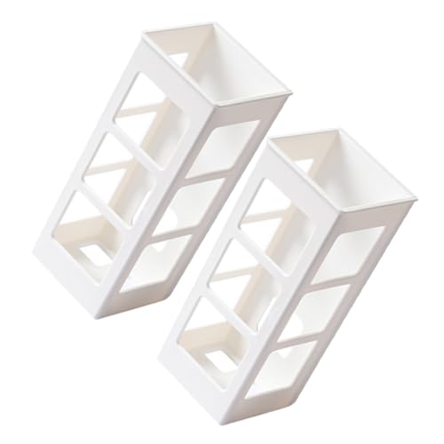 KICHOUSE 2pcs Wall Storage Rack Hair Tool Organizer Wall Mount for Blow Dryer Holder Hair Straightener Curling Iron