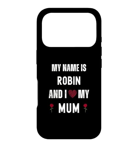 Robin I Love My Mum �L���[�g �p�[�\�i�� ��̓� �X�}�z�P�[�X iPhone 17 Pro �p