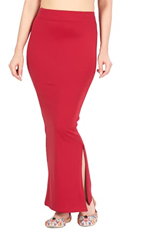 Image of Studio Shringaar Women's Pure Cotton Stretchable Saree Shapewear Petticoat