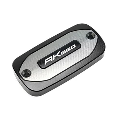 Couvercle réservoir frein CNC en alu taillé dans la masse pour moto Kymco AK550 2022 2023