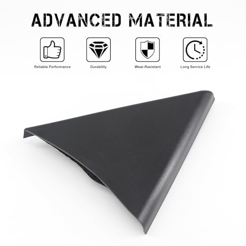 Pevast GMC-MB Front Door Upper Trim Panel Door Upper Trim Panel Triangle Cover Compatible thumb #3