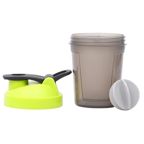 Image of Protein Shaker bottle| Mini Gym Shaker| Sports Bottle|Supplement shaker| 300ML with Blender Ball (Green)