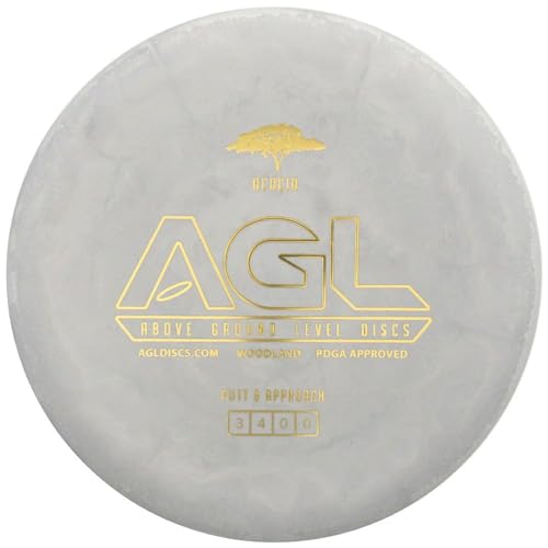 Above Ground Level Woodland Acacia Putter Golf Disc, 173-176g