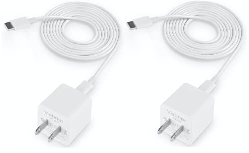 Vebner Power Cord Compatible with eero eero 6 eero Pro 6 Pro 6+ and Pro 6E Mesh WiFi Systems (2-Pack)