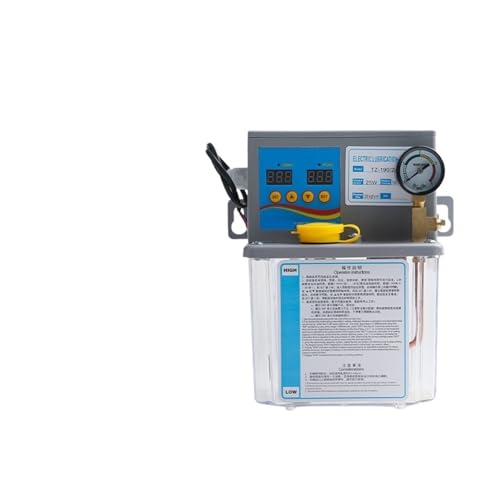 Fully Automatic lubricating Oil Pump TZ-190-2C volumetric Pressure Relief 220V Woodworking Machine Tool(Tz-190/2c2liters)