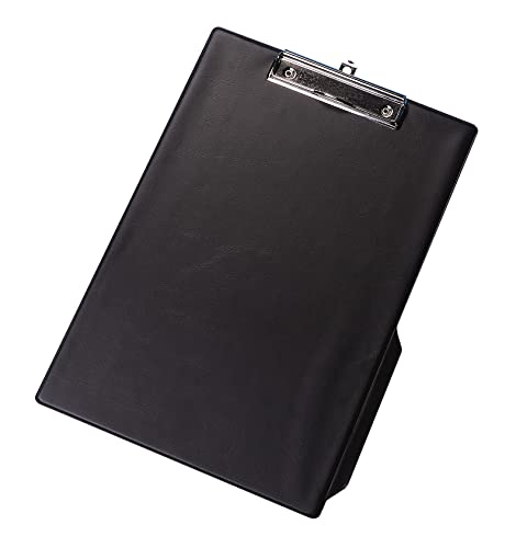 Q Connect A4/Papier ministre Pvc Ecritoire - Noir Cover
