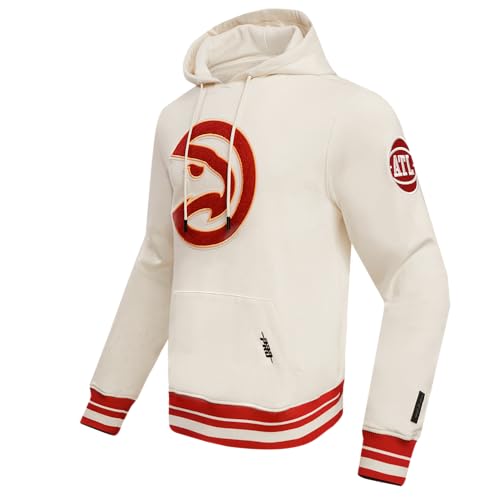 Image of Pro Standard Mens NBA Retro Classics Brushed Back French Terry Pull Over Hoodie