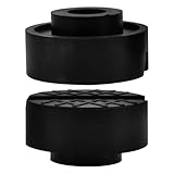 TOVINANNA 2 Stück Gummiauflage Wagenheber Nut Gummipad mit Antirutschschutz für Auto Hebebühne Rahmenführung Schutz und Hohe Druckfestigkeit für Rangierwagenheber und Stempelwagenheber