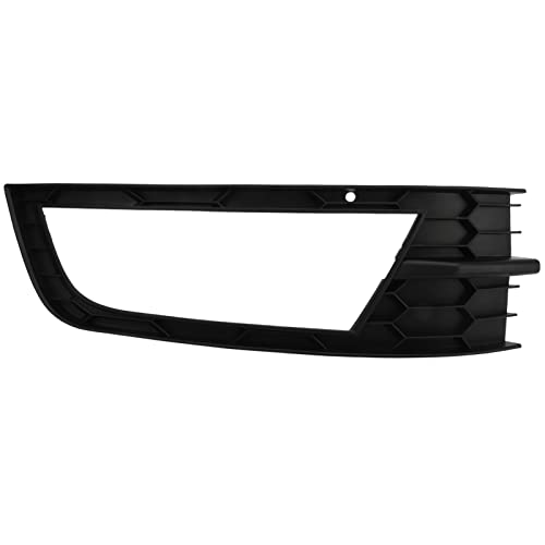 Image of Adium Fog Light Cover, Anti Aging Front Bumper Lower Grille Simple To Install ABS Perfect Fit for Cars (Right 5E08076829B9)