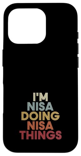 Nisa Name Nisa Personalized Name First Given �X�}�z�P�[�X iPhone 16 Pro �p