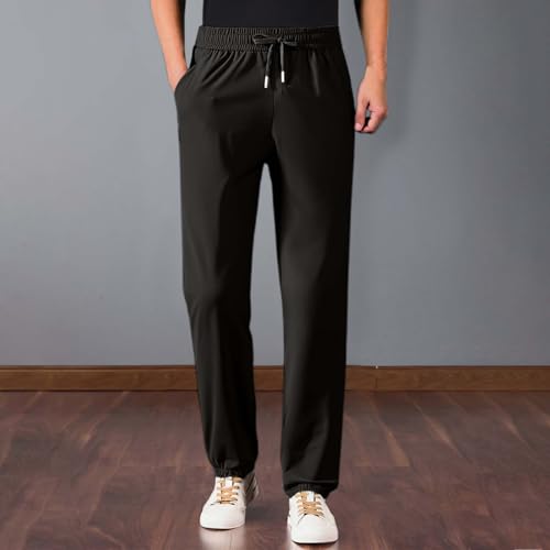 Men's Casual Pants Stretch Comfortable Breathable Quick Drying Lightweight Active Wear for Everyday Relaxation2