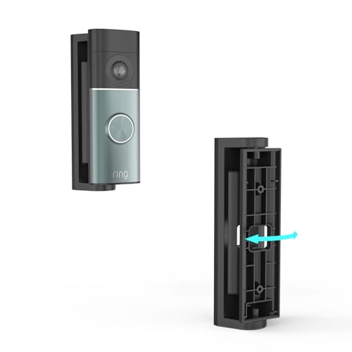 TIUIHU Verstellbare Türklingelhalterung (Winkel 0-45 Grad) für Rin g Videotürklingel Pro/Plus - Doorbell Zubehör für Battery Video Doorbell Pro/Plus 2. Gen/Wired Video Doorbell Pro 3. Gen/Plus 2. Gen