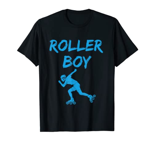 Uomo Roller Boy Retro Pattini a rotelle Pattinaggio in linea Skate Sport Maglietta