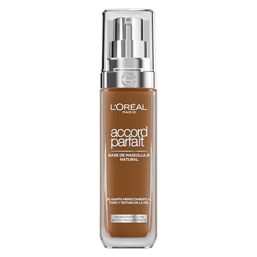 L'Oréal Paris Make up, Flüssige Foundation mit Hyaluron und Aloe Vera, Perfect Match Make-Up, Nr. 9.5.D/9.5.W Mahogany, 30 ml – Ansicht 1