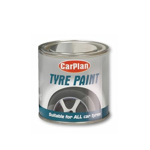 Tetroseal Tetrosyl Carplan 250ML Tyre Wall Paint Black Specially formulated to provide a decorative black finish on your vehicles tyre side walls, mud flaps and other rubber components.