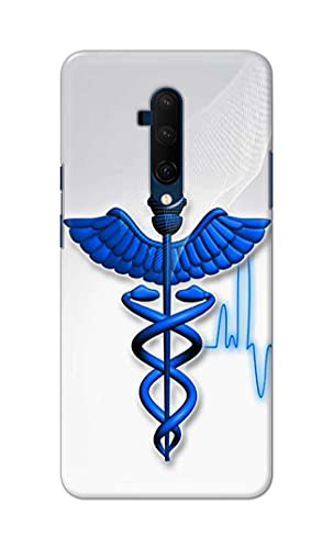 Image of Printed Hard Back Cover Case for OnePlus 7T Pro | OnePlus 7 Pro Back Cover (Medical Doctor) -1803
