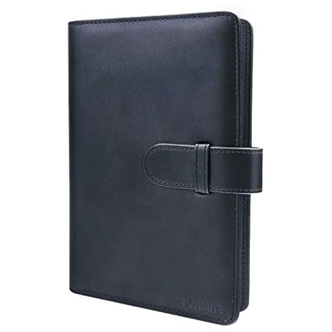 SUNMN Wallet PU Leather Photo Album Compatible for Fujifilm Instax Wide 300 Camera, Polaroid POP, POP 2.0, Originals OneStep 2, OneStep+ Printer Film (Black) Cover