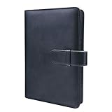 Sunmns Wallet PU Leather Photo Album Compatible for Fujifilm Instax Wide 300 Camera, Polaroid POP, POP 2.0, Originals OneStep 2, OneStep+ Printer Film (Black) 8 x 5.3 x 1 inch