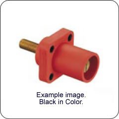 Hubbell HBLFRSBK Singlepole 300400A Fem Stud Recep Bk