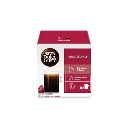 Dolce Gusto Nescafe Americano Coffee Pods/ Coffee Capsules 16 Capsules