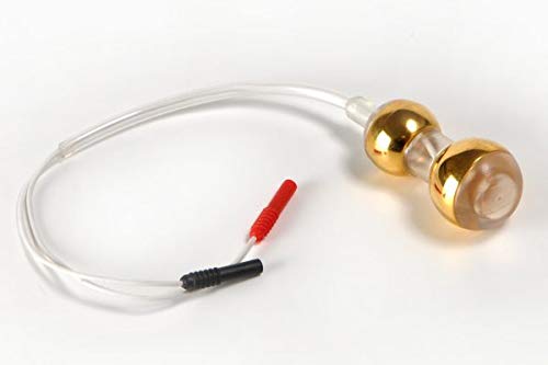 Sonde vaginale RU/V minimum pour rééducation du plancher pelvien - Électrodes en or sans nickel - Compatible avec les électrostimulateurs EMS - Raccord universel avec fiche 2 mm - MEDITALIASERVICE