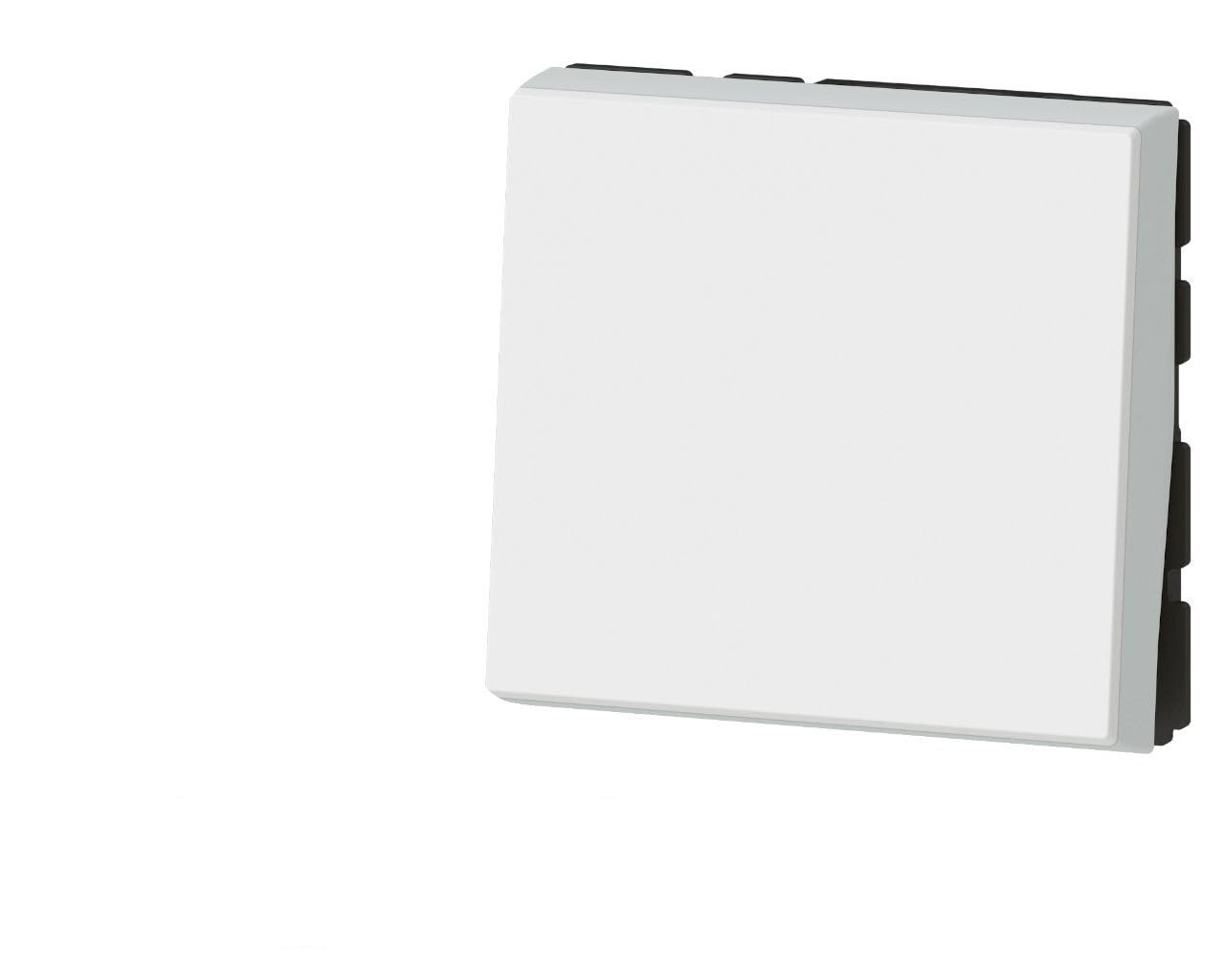 Legrand 077011L Interrupteur ou va-​et-​vient Mosaic Easy-​Led, 2 Modules, 10AX, 250V, Blanc