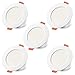 Produktbild LED Einbaustrahler 8W, Einbauleuchten 60W ersetzt, Deckeneinbaustrahler, 230V 800LM IP44 2700K Warmweiß(5-er pack)