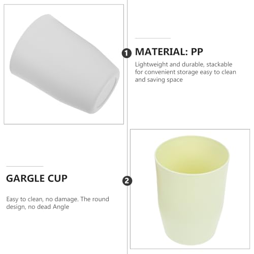 LIOOBO �Ȗ����PP���}�E�X�E�H�b�V���J�b�v10�Z�b�g �ی^�ςݏd�ˉ\���u���V�z���_�[ �o�X���[���p���ʃJ�b�v �ƒ� ���s�p