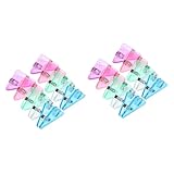 Lurrose 20 Clips De Almacenamiento De Papelería Para Fotos Adorables Abrazaderas Para Fotos Accesorios Para Fotos Suministros Para El Hogar Clips De Fotos Clips De Chip Lindas