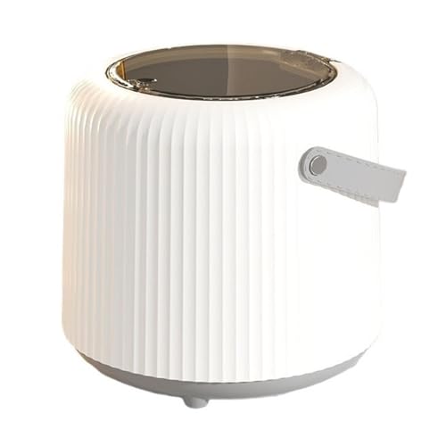 Poubelles pour la cuisine et poubelle de bureau ronde avec seau intérieur à poignée