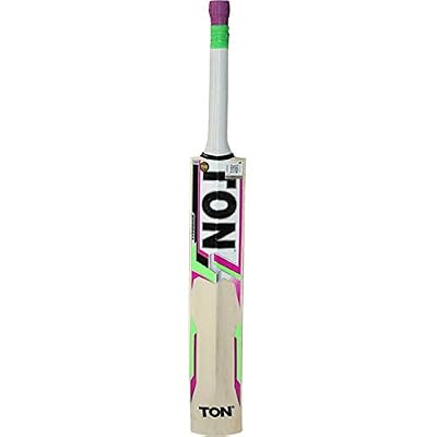 SS Kashmir Willow Leather Ball Cricket Bat, Exclusive Cricket Bat for Adult Full Size with Full Protection Cover (Power Plus)