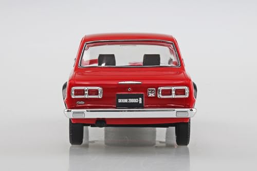 Aoshima Nissan C10 Skyline 2000GT-R escala 1:32 miniatura 6
