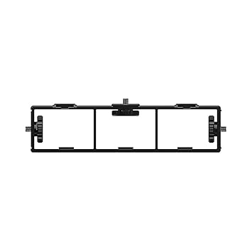 Homgeel Multi-Functional Extension Photography Bracket Cage Holder Rig with Dual Hot Shoe Mount 1/4 Inch Screw Mount Flash Bracket for Video Light Microphone Monitor Phone Clamp Tripod Ballhead Video
