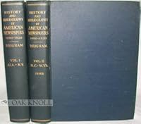 History and Bibliography of American Newspapers, 1690-1820 B0007DRS50 Book Cover
