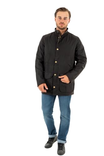 Barbour Hereford Wax Jacket, Mäntel - XL