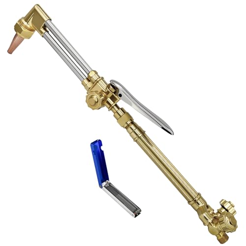 AWLOLWA Cutting Attachment Torch - Oxyacetylene with 100FC Torch Handle, 3-101 Cutting Nozzle, Tip...