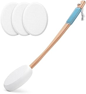 AmazerBath Lotion Applicator for Back, Device to Apply Lotion to your Back with Long Handled (White)