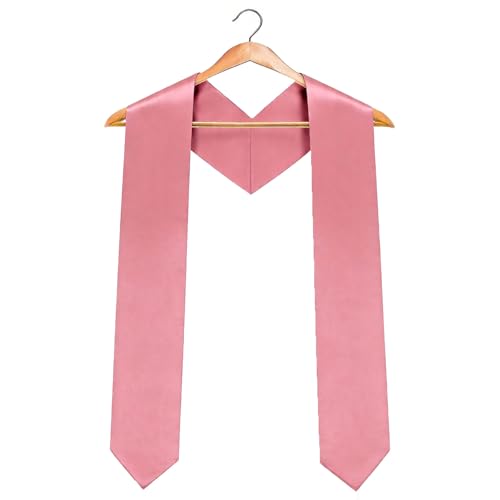 Image of Graduation Stole Honor Stole Plain Sash 60 inch Long for Graduation Ceremony and Graduation Photos