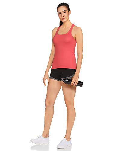 Image of Van Heusen Women's Racerback 100% Cotton Tank Top | Super Combed Cotton | Breathable Fabric | Anti-Bacterial Tech | Color Fresh Technology | Keeps You Fresh | Sweat Absorbent | Everyday Comfort | Style 11202 | Available in Pack of 1 & 2