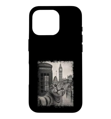 Cat London Big Ben �d�b�{�b�N�X �ʔ��� �X�}�z�P�[�X iPhone 16 Pro �p