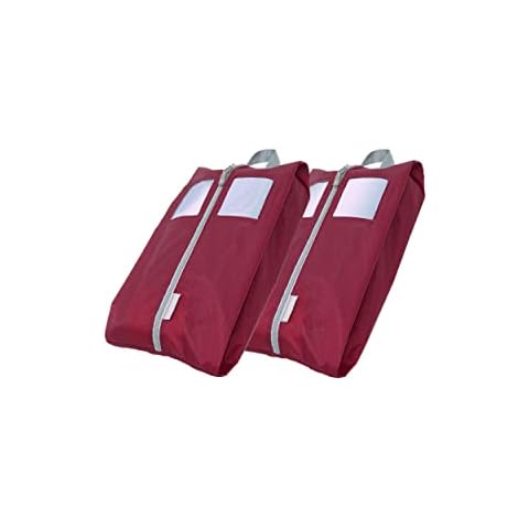 Set de 2 Bolsas para Zapatos de Viaje con cordón Resistente al Agua Cover