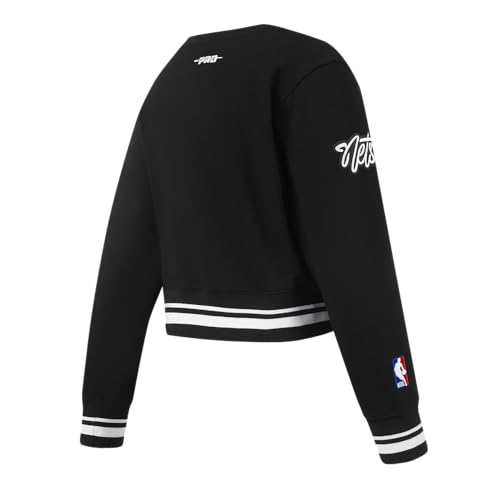 Image of Pro Standard Big Girls NBA Retro Classics Fleece Crewneck Sweatshirt