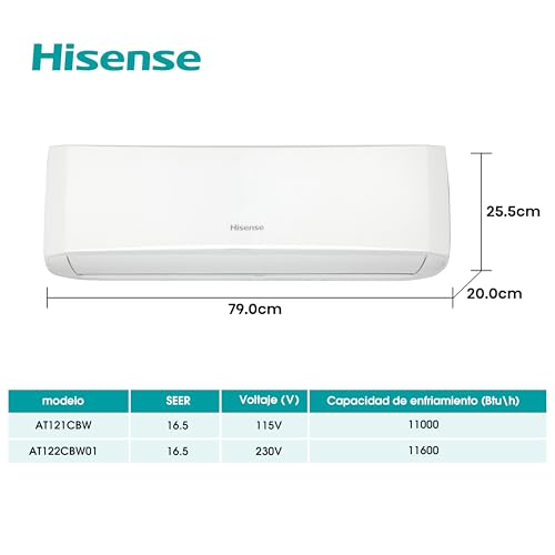 Minisplit, Kitchen minisplit inverter 110v Marca Hisense (2)