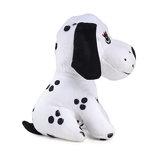 Image of Soft Animal Plush Dalmatian Dog Toy 20cm, White