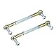 X AUTOHAUX 2Stk M8 Lenkspurstange für 50cc 70cc 90cc 110cc 125cc ATV 100 mm