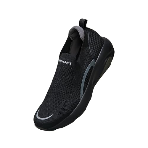 Image of Neeman's Begin Walk Ease Unisex Slip-On Shoes | Lightweight Breathable Knit Sneakers with Cushioned EVA Sole with Natural Rubber | Comfortable Walking, Travel & Everyday Casual Footwear