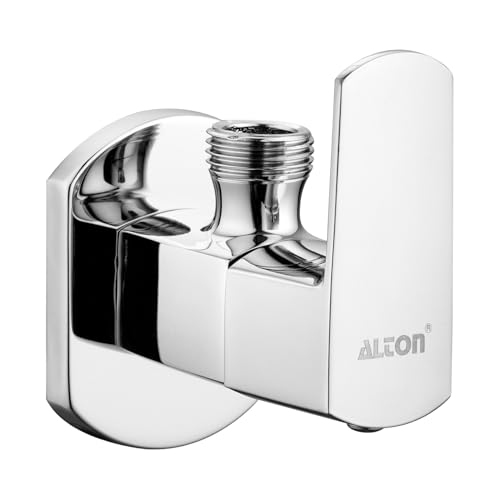 Image of ALTON QDRL5825 Brass, Angle Valve With Wall Flange (Chrome)