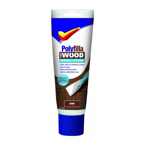 Image of HOCHSTE® Polyfilla for Wood General Repairs Dark, 330g, Pack of 1