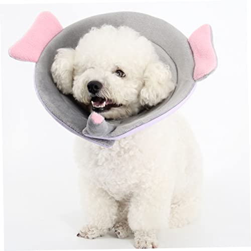 Mipcase Coleira Circular Para Cachorro Colar Elizabetano Coleira Para Cachorro Colar De Tecido Colar